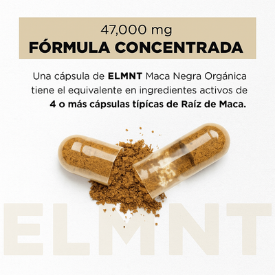 Maca Negra Orgánica con Ashwagandha